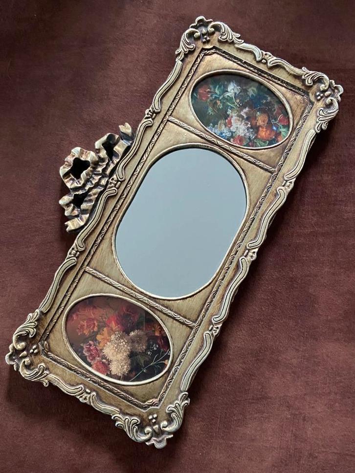 Kadrr lijst spiegel wanddecoratie muurdecoratie interieur, Antiek en Kunst, Curiosa en Brocante, Ophalen of Verzenden