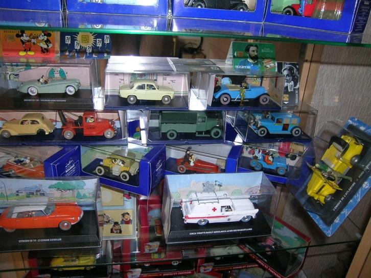 COLLECTION VEHICULES TINTIN, Hobby & Loisirs créatifs, Modélisme | Voitures & Véhicules, Neuf, Autres types, 1:32 à 1:50, Enlèvement ou Envoi