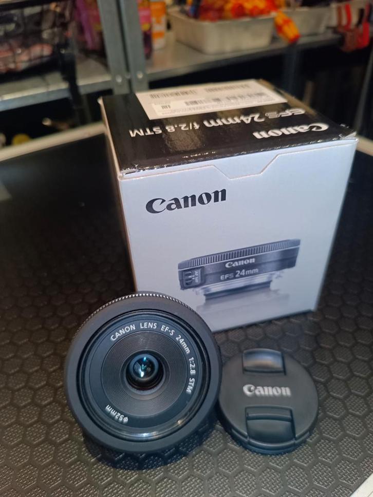 canon ef-s 24mm f2.8 lens, TV, Hi-fi & Vidéo, Photo | Lentilles & Objectifs, Comme neuf, Lentille standard, Enlèvement