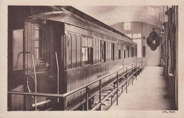 1930 - FRANKRIJK - Compiègne: Wagon du Maréchal Foch  beschikbaar voor biedingen