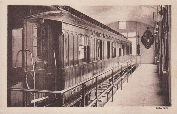 1930 - FRANKRIJK - Compiègne: Wagon du Maréchal Foch, Verzamelen, Postkaarten | Buitenland, Ongelopen, Frankrijk, 1920 tot 1940