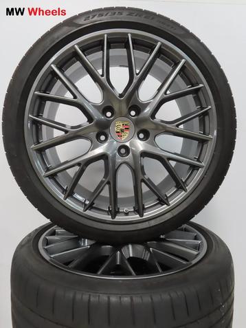 Originele Porsche Panamera 971 21 inch velgen zomerbanden beschikbaar voor biedingen