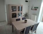 Complete witte eiken eetplaats, Huis en Inrichting, Ophalen, Zo goed als nieuw, Landelijk