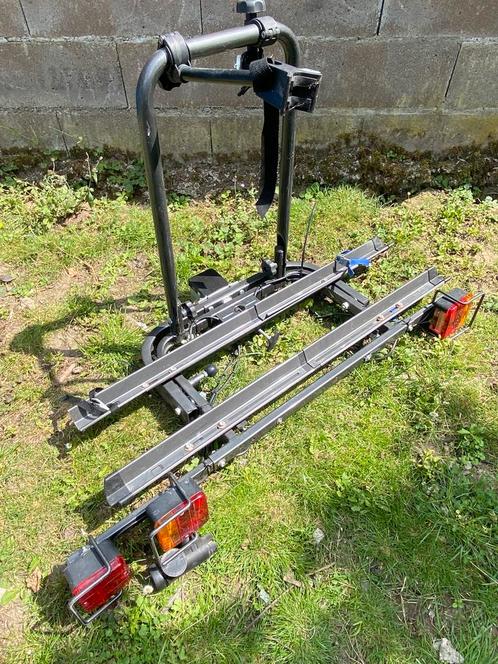 Drager 2 fietsen niet veel gebruikt., Auto diversen, Fietsendragers, Zo goed als nieuw, Trekhaakdrager, 2 fietsen, Brede banden