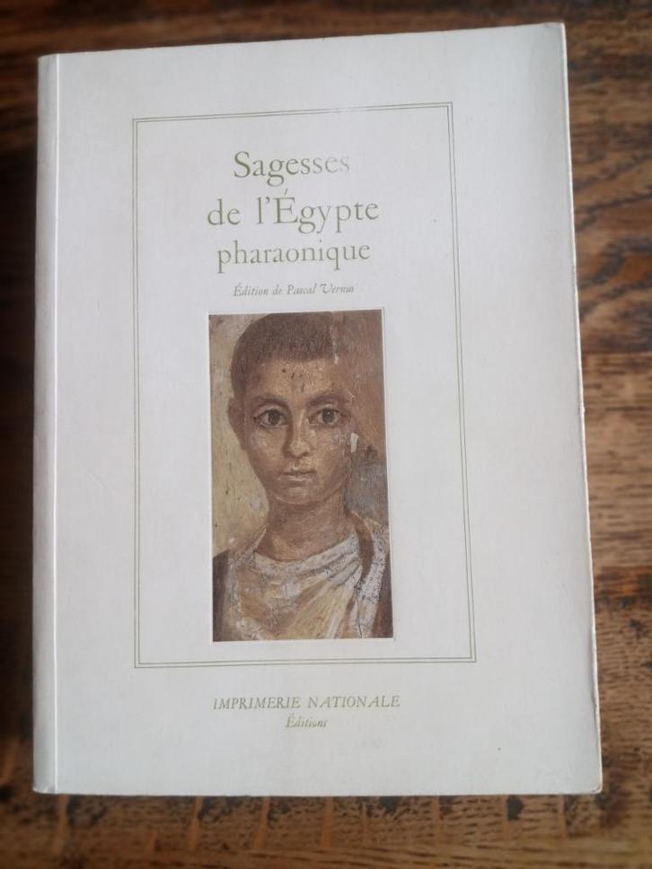 Wijsheden van het faraonische Egypte 2001 Oude Wereld, Boeken, Filosofie, Algemeen, Ophalen of Verzenden