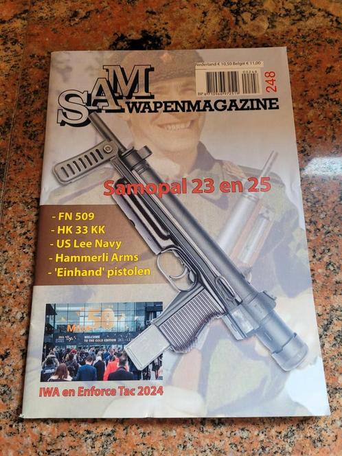 SAM Wapenmagazine 248, Boeken, Sportboeken, Zo goed als nieuw, Overige sporten, Ophalen of Verzenden