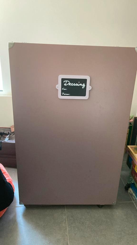 Dressing enfant, Huis en Inrichting, Kasten | Kleerkasten, Gebruikt, 100 tot 150 cm, 50 tot 100 cm, 25 tot 50 cm, Met deur(en)