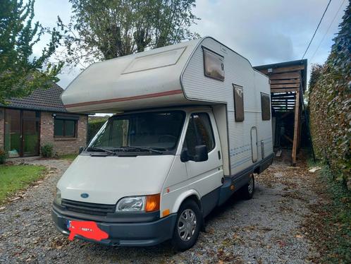 FORD Transit 2.5D RIMOR 1993, Caravanes & Camping, Camping-cars, Particulier, jusqu'à 4, Ford, Diesel, 5 à 6 mètres, Enlèvement