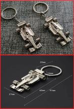 Porte-clés F1 (métal) chromé. Longueur totale : 91 mm, Collections, Enlèvement ou Envoi, Neuf, ForTwo