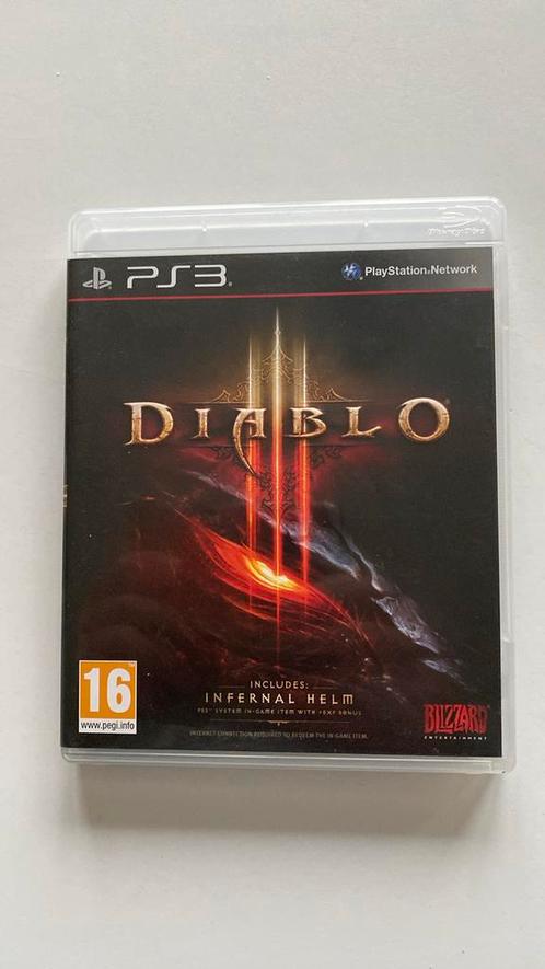 Diablo III, Games en Spelcomputers, Games | Sony PlayStation 3, Zo goed als nieuw, Avontuur en Actie, Vanaf 18 jaar, Ophalen of Verzenden