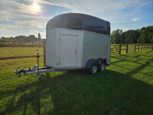 Humbaur 2 paards Trailer, Dieren en Toebehoren, Paarden en Pony's | Trailers en Aanhangwagens, Zo goed als nieuw, 2-paards trailer