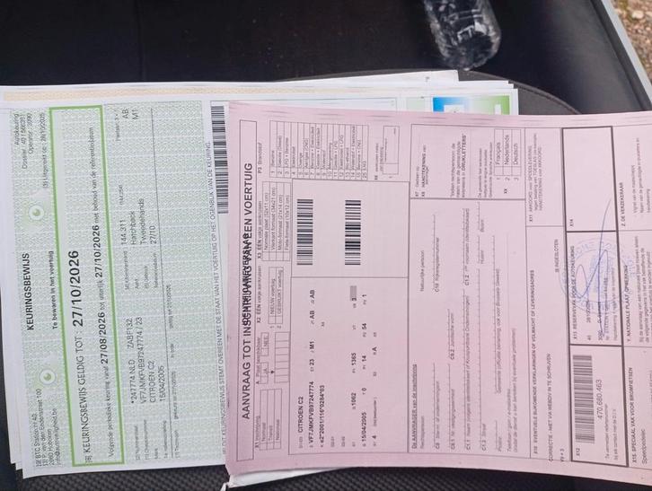 Citroen c2 1.2l benzine gekeured voor verkoop 144000 km, Autos, Citroën, Particulier, C2