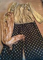 Set broek met trui en sjaal, Kleding | Dames, Ophalen of Verzenden, Maat 42/44 (L), Zwart