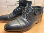 Zwarte lederen schoenen maat 43, Ophalen, Eram, Zwart, Zo goed als nieuw