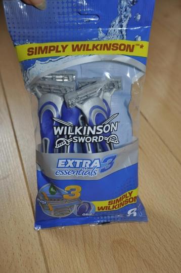 Wilkinson Rasoirs jetables Extra 3 essentials pack 8pcs Neuf