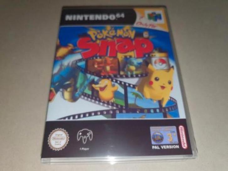 Pokemon Snap N64 Game Case, Games en Spelcomputers, Games | Nintendo 64, Zo goed als nieuw, Verzenden