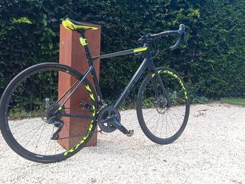 vélo de course cube avec freins à disque rarement utilisés,, Enlèvement, Utilisé