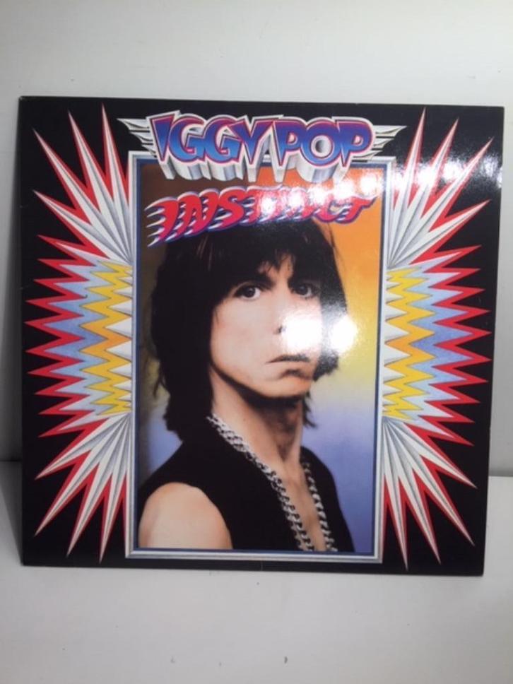 LP - Iggy Pop - Instinct ( Vinyl ), Cd's en Dvd's, Vinyl | Rock, Zo goed als nieuw, Alternative, 12 inch, Ophalen of Verzenden