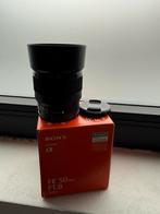 Sony FE 50mm F1.8 Lens (E-Mount) – Zo goed als nieuw, Ophalen of Verzenden, Zo goed als nieuw
