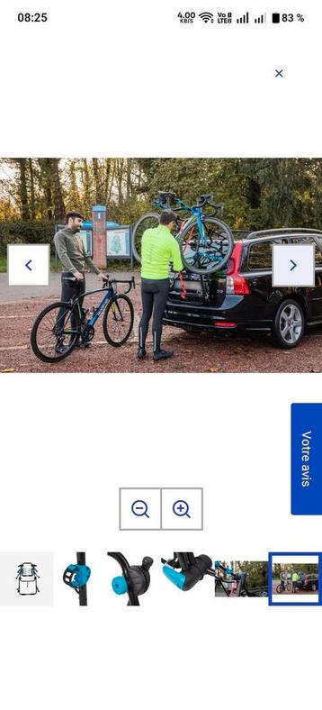porte vélo voiture  beschikbaar voor biedingen