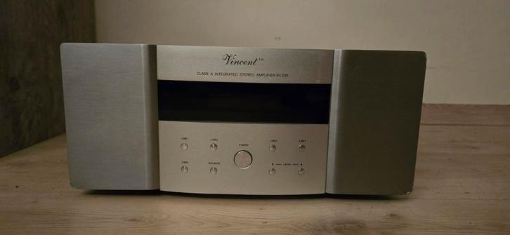 Vincent sv-238 classe a, TV, Hi-fi & Vidéo, Amplificateurs & Ampli-syntoniseurs, Comme neuf, Stéréo, Enlèvement