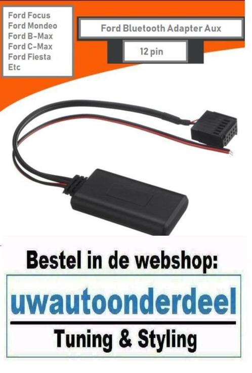 Bluetooth Streaming Adapter Aux Focus Fiesta Voor Ford, Auto diversen, Tuning en Styling, Verzenden