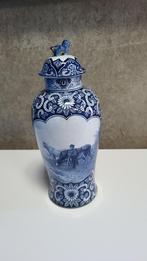Antieke vaas van delftsblauw, Antiek en Kunst, Antiek | Vazen, Ophalen
