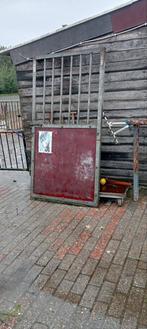 Stal voorpaneel gegalvaniseerd, Dieren en Toebehoren, Ophalen, Zo goed als nieuw