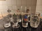 Set van 7 glazen van Brouwerij Bosteels Buggenhout, Verzamelen, Glas en Drinkglazen, Ophalen, Gebruikt, Bierglas