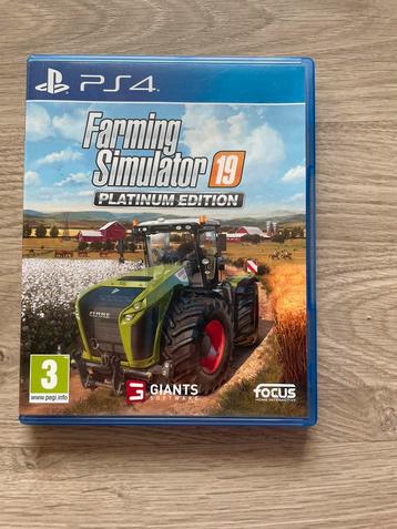 Farming simulator 19 platinum edition