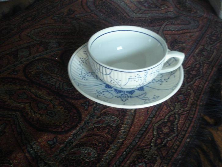 setjes boch la louvere copenhague grote kop, Antiek en Kunst, Antiek | Servies los, Ophalen of Verzenden