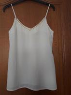 Vero Moda - top - mouwloos - wit - maat L - € 2.50, Kleding | Dames, Topjes, Gedragen, Maat 42/44 (L), Zonder mouw, Wit