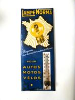 glacoide reclamebord auto lamp garage oldtimer thermometer, Ophalen of Verzenden, Reclamebord