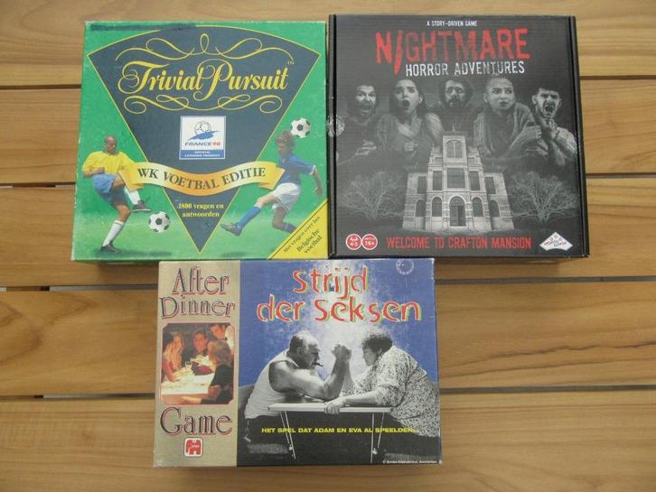 Gezelschapsspellen van +15 tot 18 jaar, Hobby en Vrije tijd, Gezelschapsspellen | Bordspellen, Gebruikt, Ophalen of Verzenden