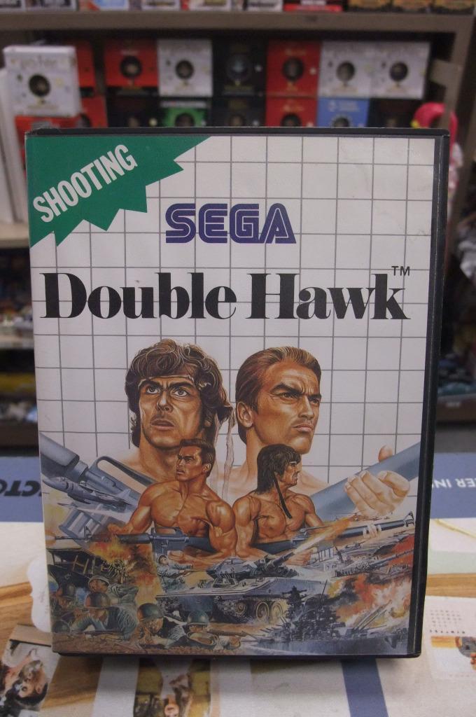 Double Hawk (cib) Master System, Games en Spelcomputers, Games | Sega, Gebruikt, Master System, Shooter, 2 spelers, Vanaf 3 jaar