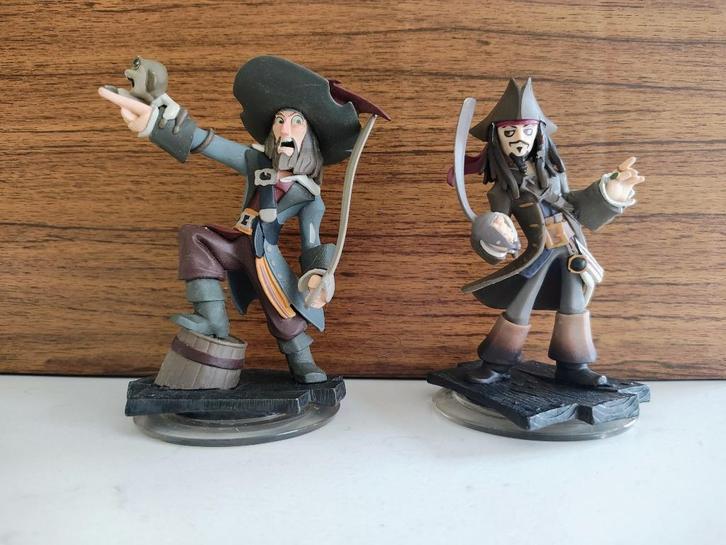 Disney Infinity: Jack Sparrow & Barbossa, Verzamelen, Disney, Gebruikt, Beeldje of Figuurtje, Ophalen of Verzenden