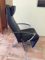 Jori relax Brainbuilder+kussen(als nieuw recent), Huis en Inrichting, Fauteuils, Ophalen, Nieuw, Leer, Durlet stressless Leolux