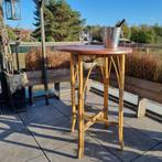 rotan statafel, Huis en Inrichting, Tafels | Statafels, Ophalen, Zo goed als nieuw