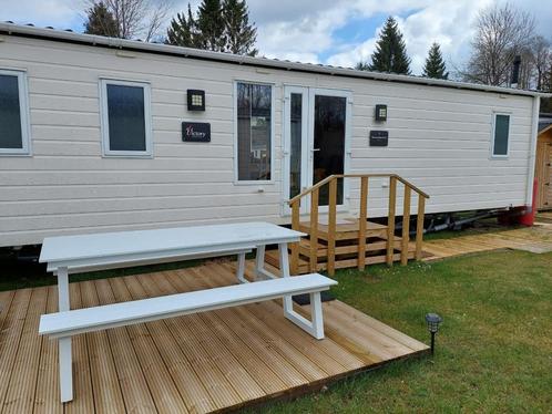 Prachtige stacaravan /tiny house  ardennen, Caravans en Kamperen, Stacaravans, meer dan 6, Ophalen