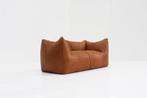 Cognac leren Le Bambole sofa van Mario Bellini B&B Italia, Huis en Inrichting, Zetels | Zetels, Design , vintage, Gebruikt, Verzenden