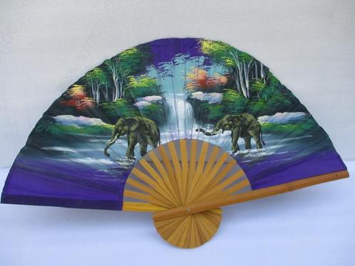 chinese of thaise waaier 1 meter, Antiek en Kunst, Curiosa en Brocante, Ophalen of Verzenden