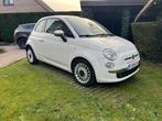 FIAT 500 1.2 LOUNGE BENZINE 2012, Euro 5, Stof, Wit, Overige kleuren