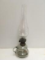 Ancienne lampe à pétrole en verre, Ophalen