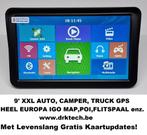 9' XXL Camper, Truck GPS Europa Map.Levenslang Gratis Update, Auto diversen, Autonavigatie, Nieuw, Ophalen of Verzenden