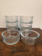 Pyrex ovenschaaltjes in glas 8st *Nieuw*, Ophalen of Verzenden, Nieuw, Glas