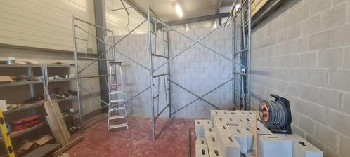 Gevalvaniseerde stelling, Doe-het-zelf en Bouw, Steigers, Zo goed als nieuw, Gevelsteiger, Ophalen