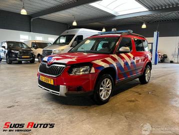 Skoda Yeti 2.0 TDI AUTOMATIC 4x4 FEUERWEHR FULLY FUNCTIONAL!, Rouge, 1968 cm³, Diesel, Automatique