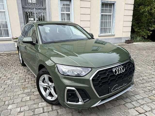 Audi Q5 35 TDI S tronic S line Verwarmd Leder, Garantie!, Auto's, Audi, Q5, ABS, Adaptieve lichten, Airbags, Airconditioning, Bluetooth