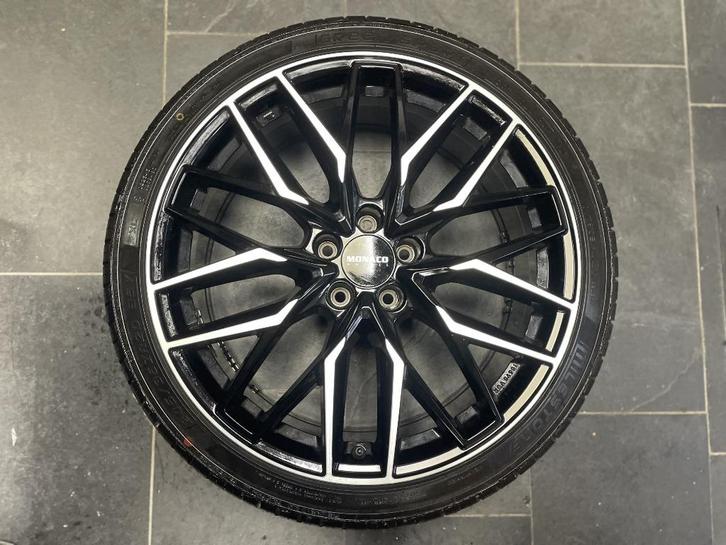 NIEUWE demo set 20 inch 5x112 sportvelgen VW Audi Skoda Seat, Autos : Pièces & Accessoires, Pneus & Jantes, Jante(s), Pneus été