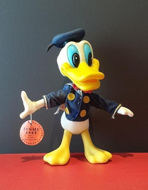 Donald Duck, Dakin & Co. actiefiguur - jaren 60, Verzamelen, Disney, Donald Duck, Ophalen of Verzenden